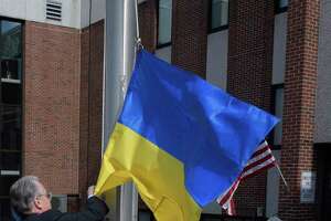 City Hall raises Ukrainian flag: ‘Today’s the day Danbury...