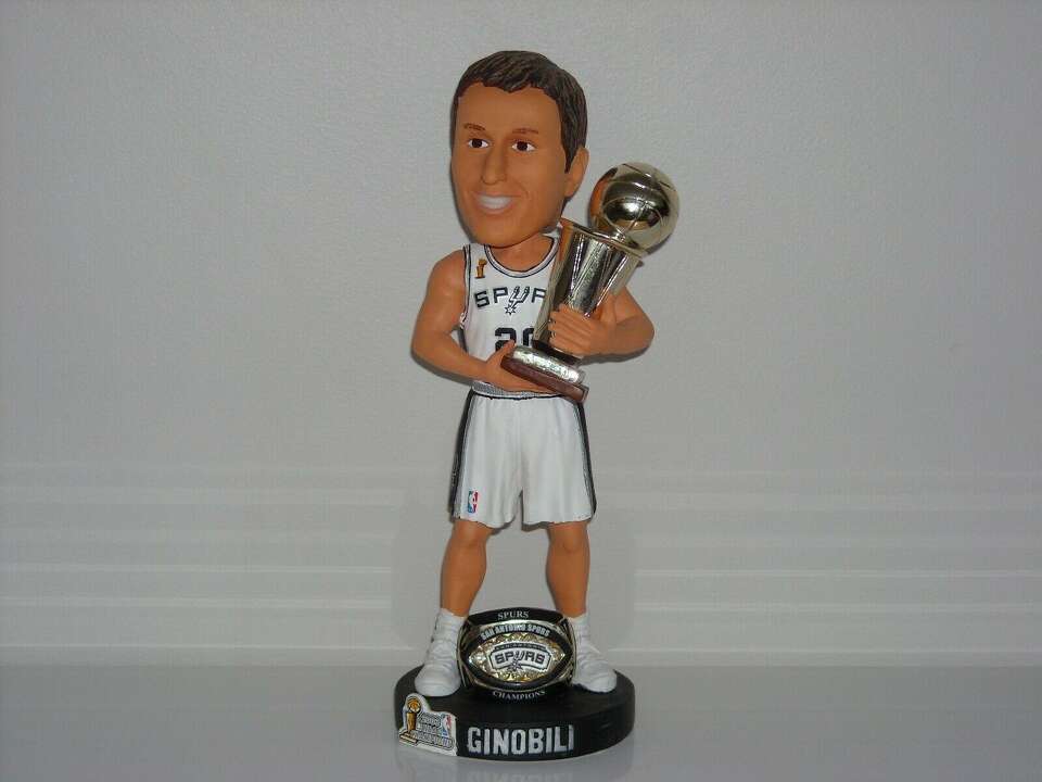 Here are the San Antonio Spurs MVBs — most valuable bobbleheads