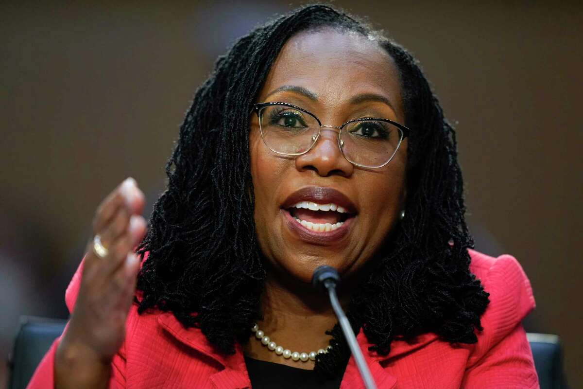 FILE - On Thursday, in her final day of Senate hearings, legal experts praised Jackson, with a top lawyers’ group saying its review found she has a "sterling" reputation, "exceptional" competence and is well qualified to sit on the Supreme Court, according to reporting by The Associated Press.
