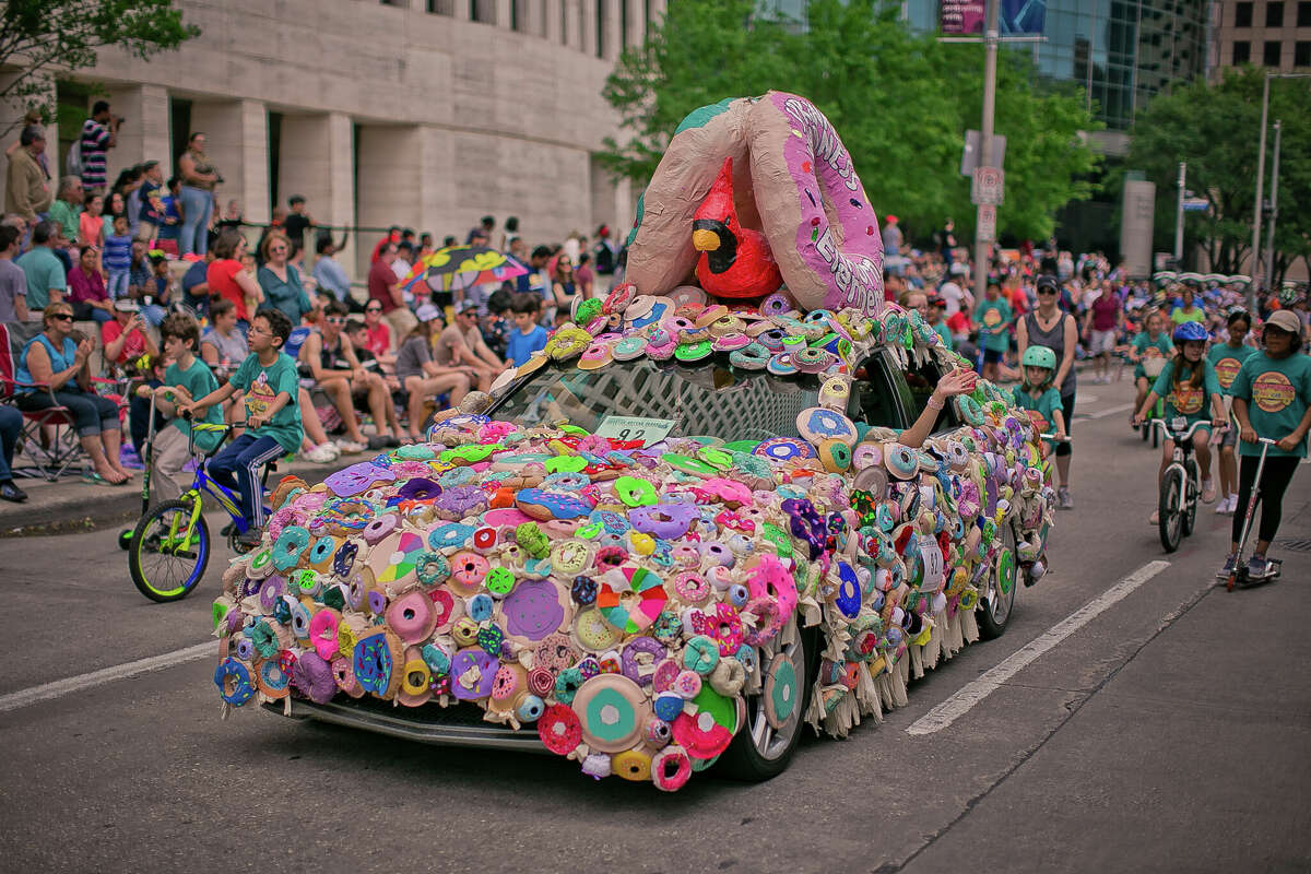 The Houston Art Car Parade showcases the most creative, outlandish automobiles you'll ever see.