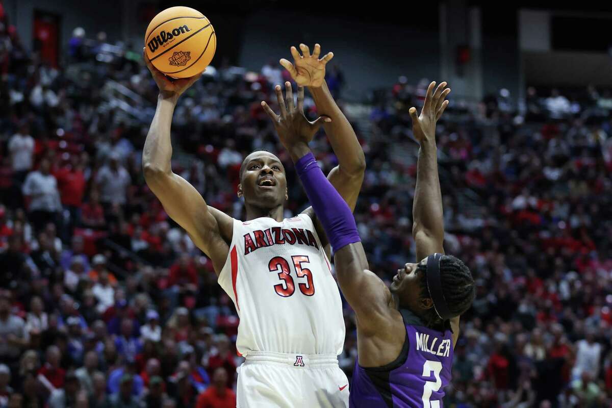 While teammate Bennedict Mathurin gets the lion's share of attention, Arizona's Christian Koloko could be an intriguing option for the Rockets with their second pick in the first round.