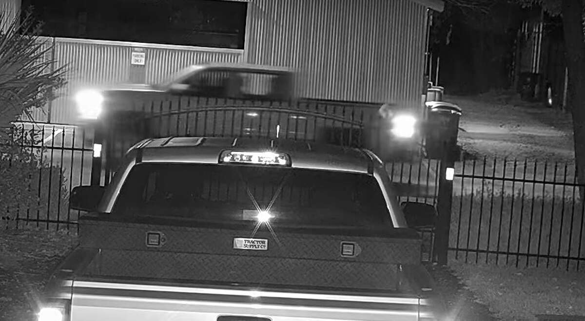 Individuals in a light-colored truck were caught on film scattering racist literature across the Houston Heights in the early hours of Sunday morning.