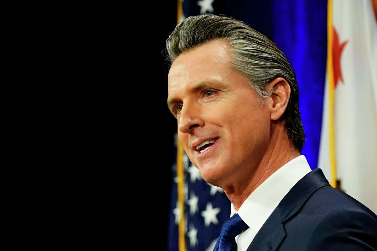 California Gov. Gavin Newsom and his wife’s tax returns show their income fell from $1.7 million in 2019 to $1.47 million in 2020, the first year of the coronavirus pandemic.