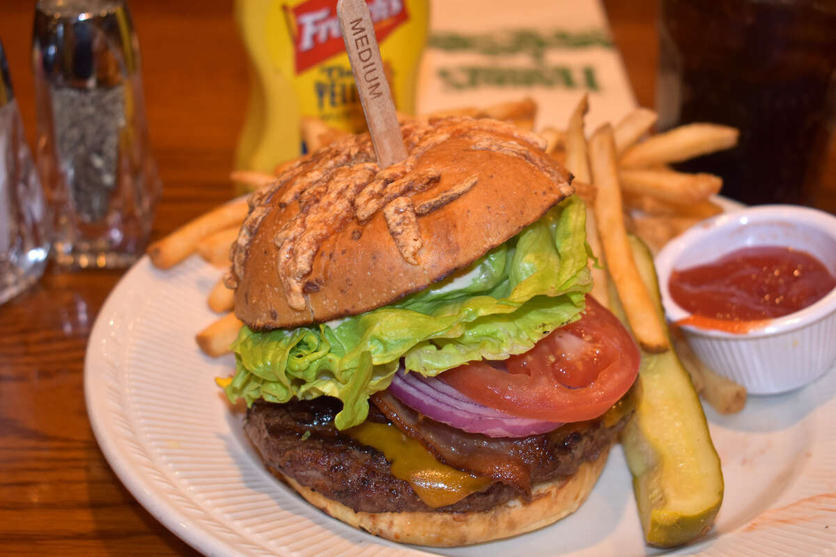 The Harris Ranch Ranch Burger was as delicious as it looks. 