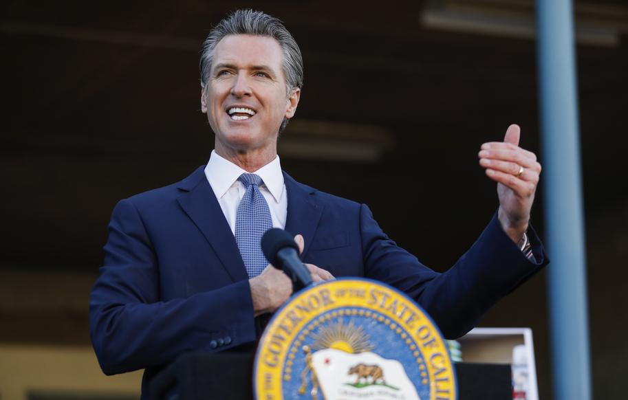 California’s budget surplus surged to $97.5 billion, bringing the state’s next budget to a record $300 billion, Newsom announced. Governor Gavin N