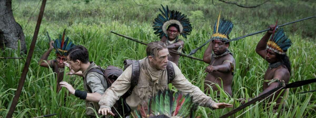 Little-known fact: "The Lost City" star Brad Pitt was also the executive producer on the 2016 film, "The Lost City of Z," above. If you combine those two titles, you get .......... oh, "The Lost City of Z."