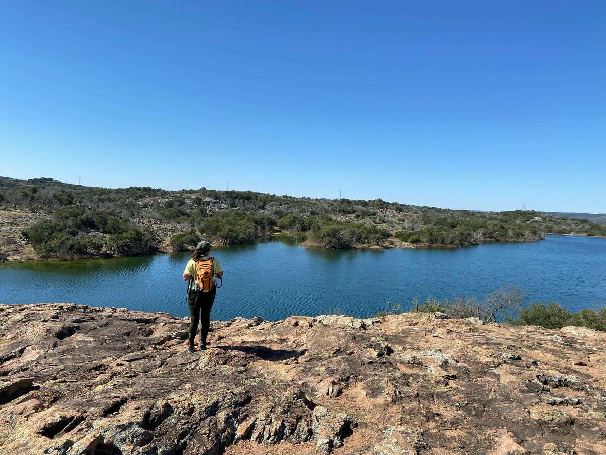 One of the overlooks at Inks Lake State Park. 
