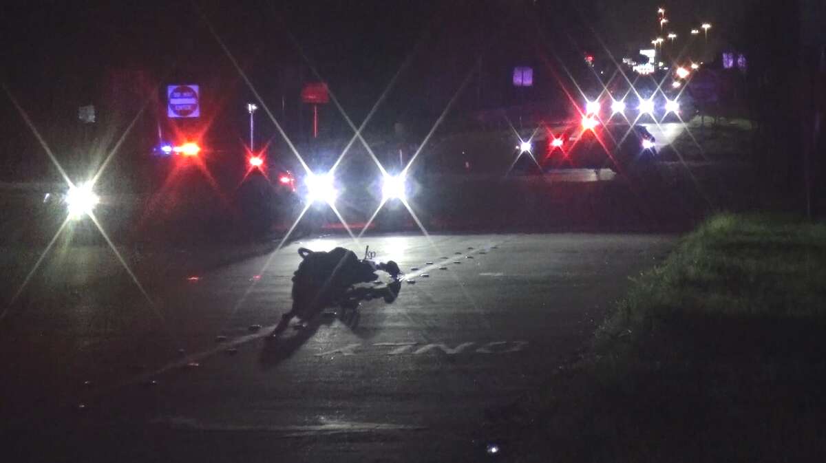 A cyclist was hit and killed along Texas Loop 494 near Hamblen Road around 4 a.m. on Wednesday, March 23, 2022.