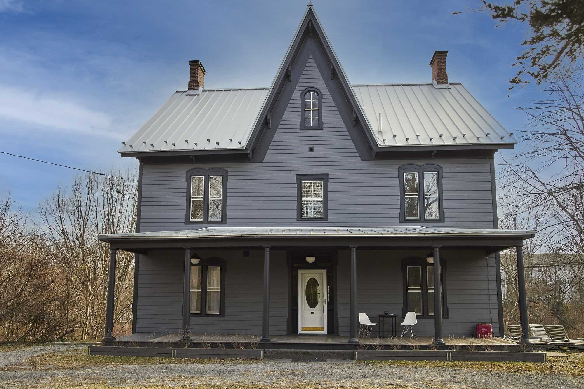Gothic farmhouse for sale in Hudson Valley