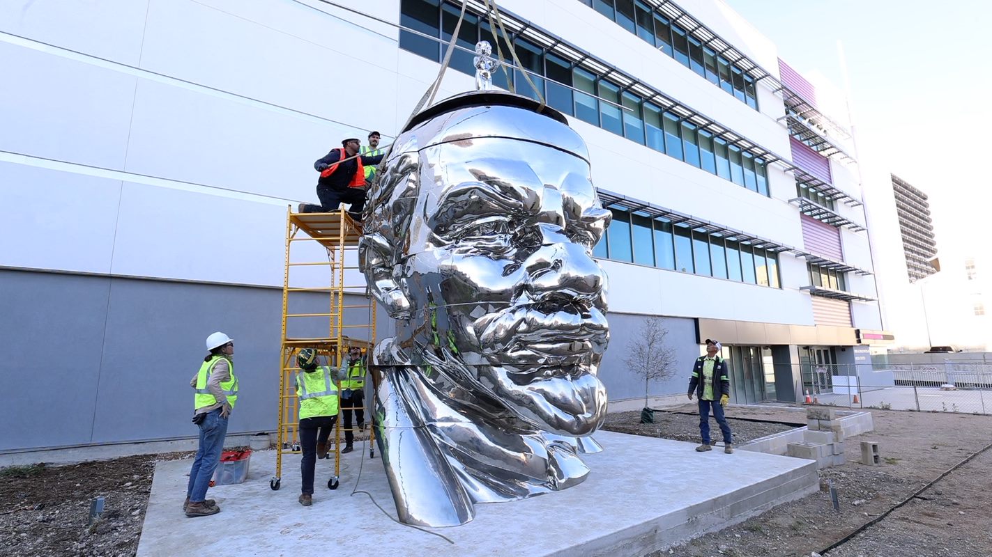 Lenin, Mao sculpture kicks off downtown San Antonio art enclave