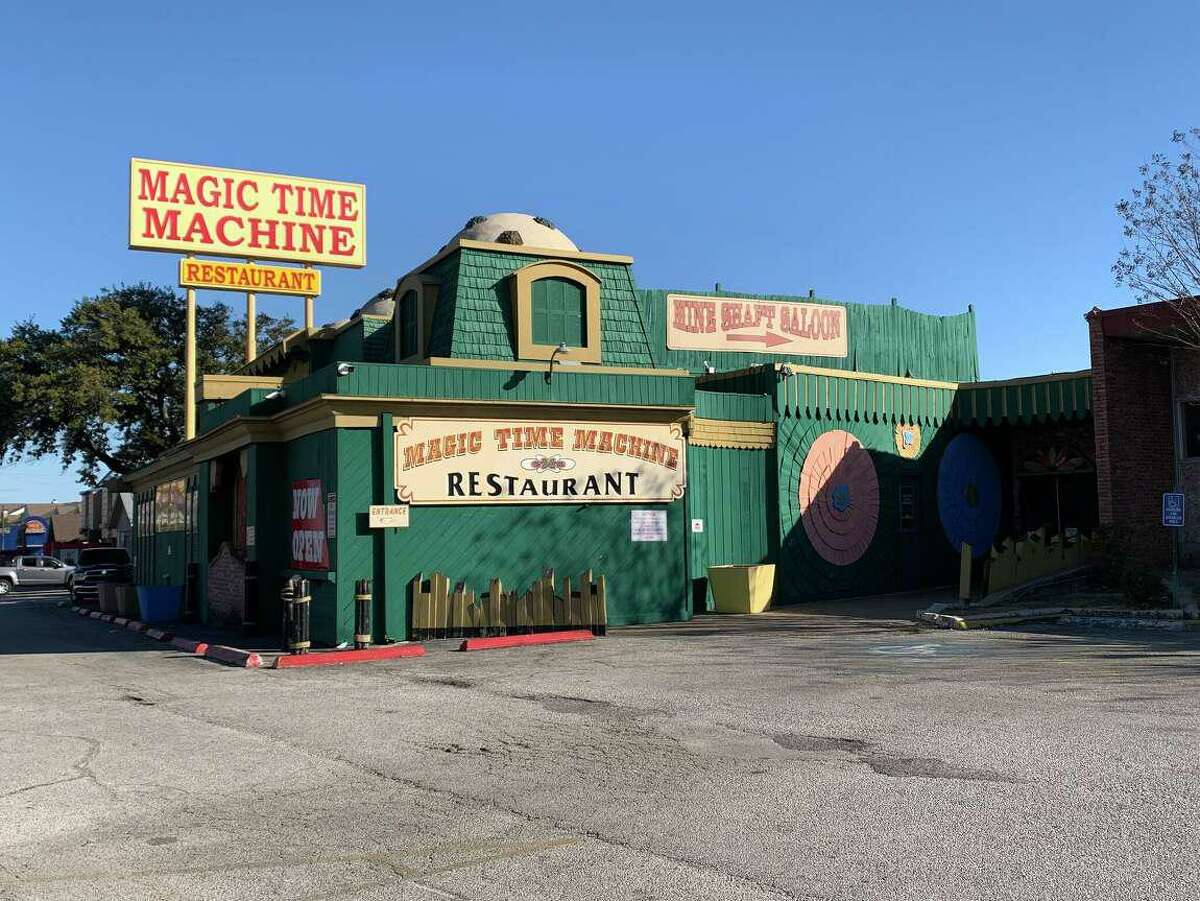 The Magic Time Machine restaurant at Broadway and Loop 410 opened in 1973.