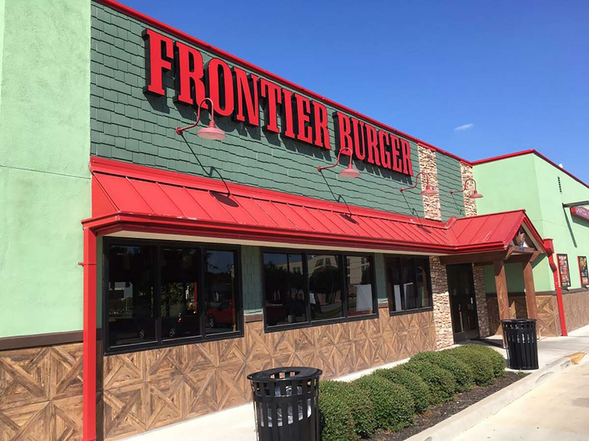 Frontier Burger is located at 838 NE Loop 410 in between Broadway and Nacogdoches Road.