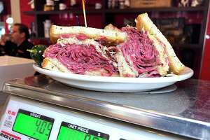 Max & Louie’s sky-high Reuben sandwich is worth a drive