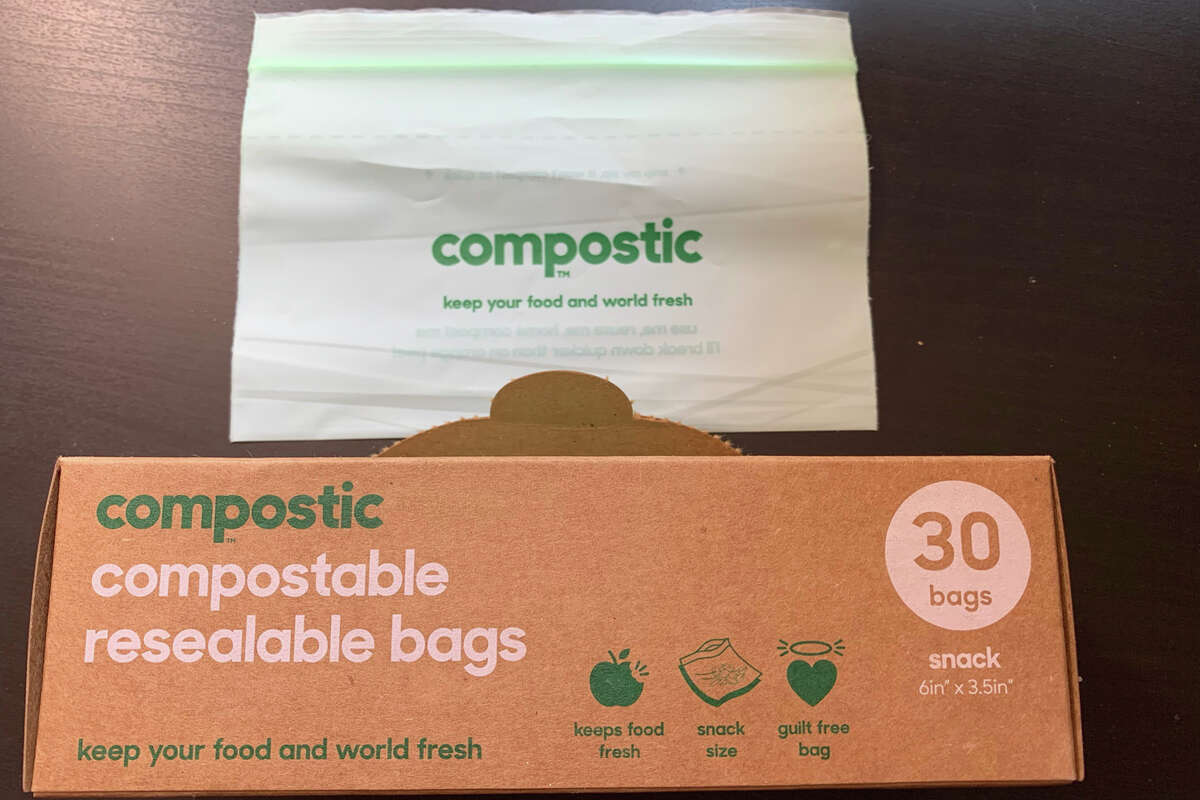 Go Eco-Friendly with these Compostic Home Compostable Resealable Snack Bags