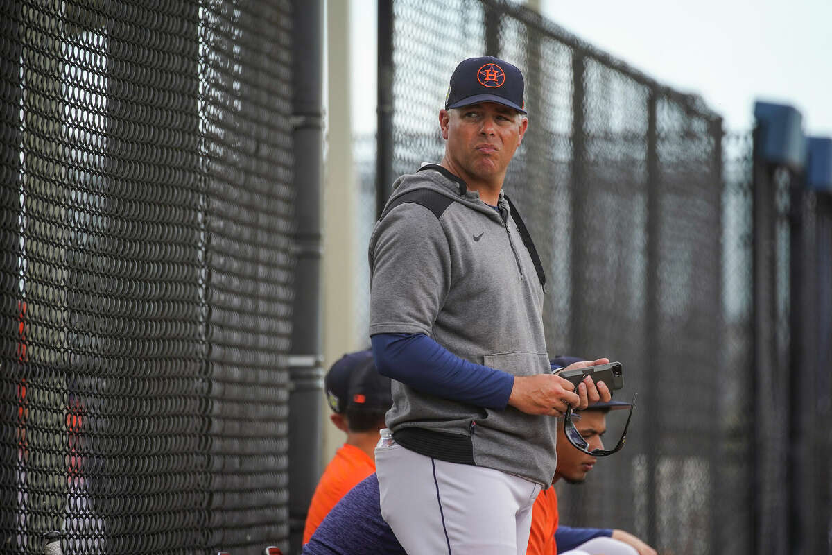 Story photo for Reassuring ways help coach Josh Miller make the most of Astros' arms.