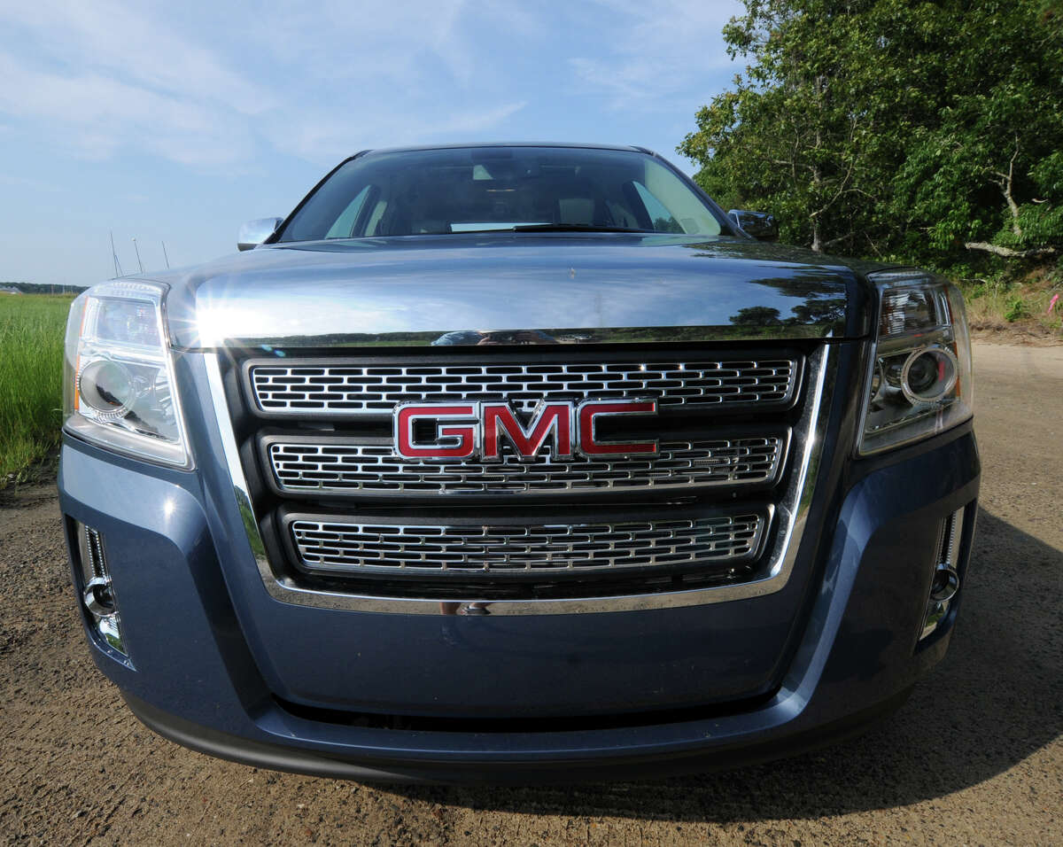 File — The exterior of the GMC Terrain. Staff photo by Jim Mahoney (Photo by MediaNews Group/Boston Herald via Getty Images)