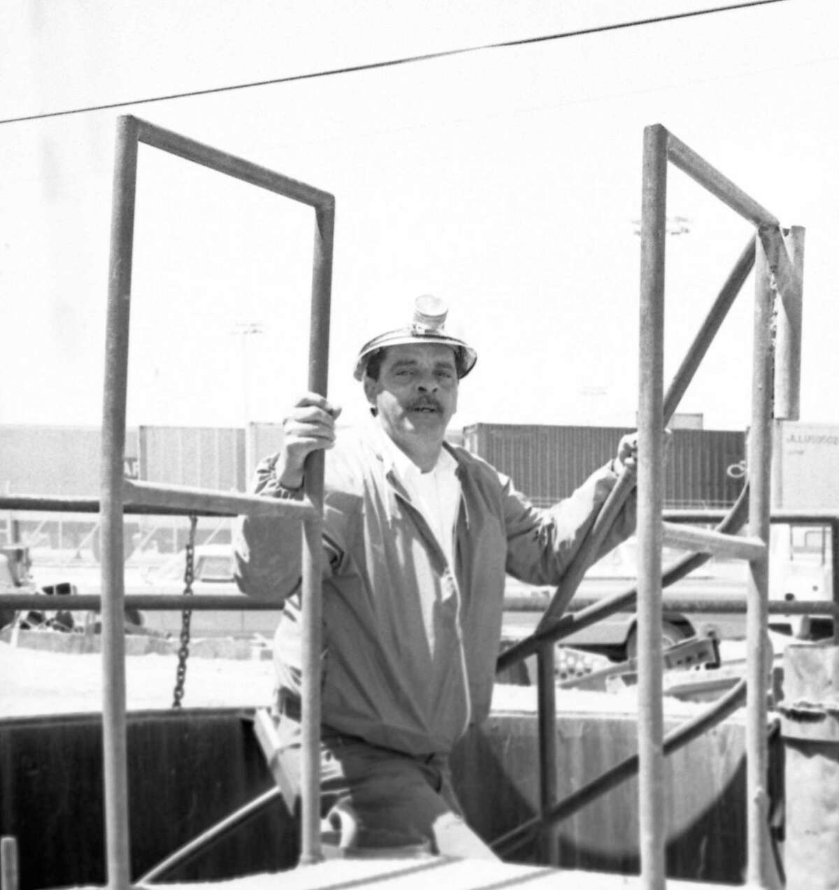 May 19, 1969: BART engineer Don Hughes completes the first walk through the BART Transbay Tube from San Francisco to Oakland.