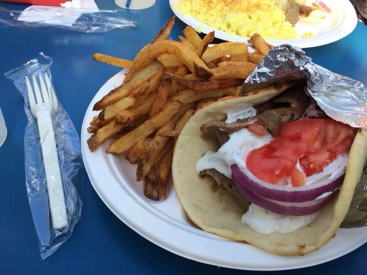 Lamb and beef gyro from Niko Niko's.