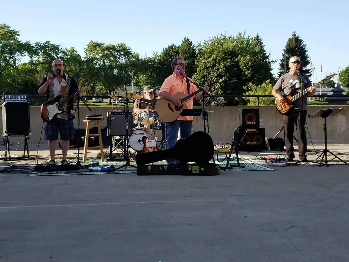 Manistee musician Tim Krause is a true entertainer on stage