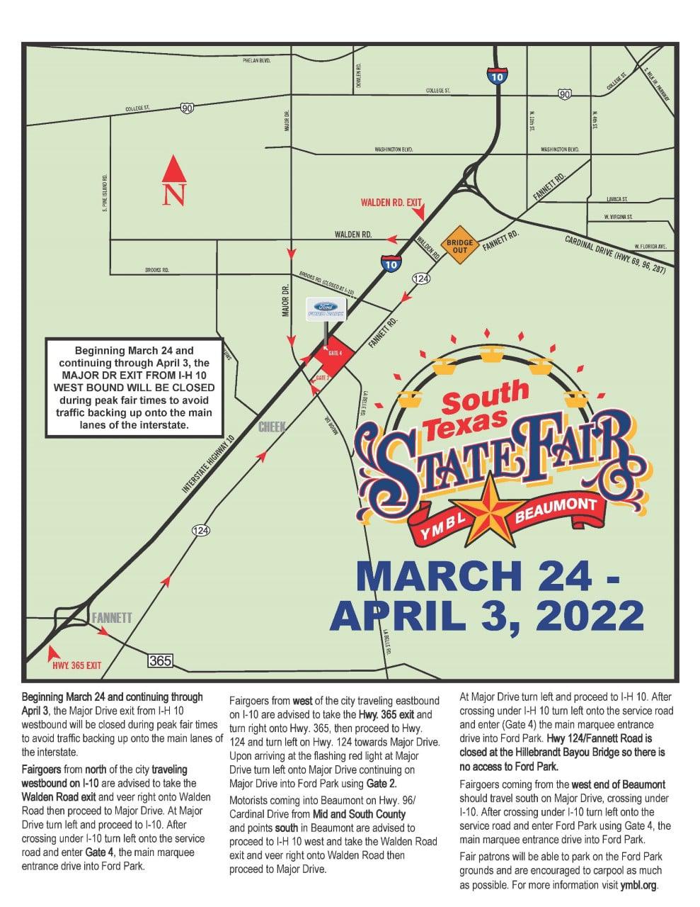 We can help you navigate the South Texas State Fair traffic