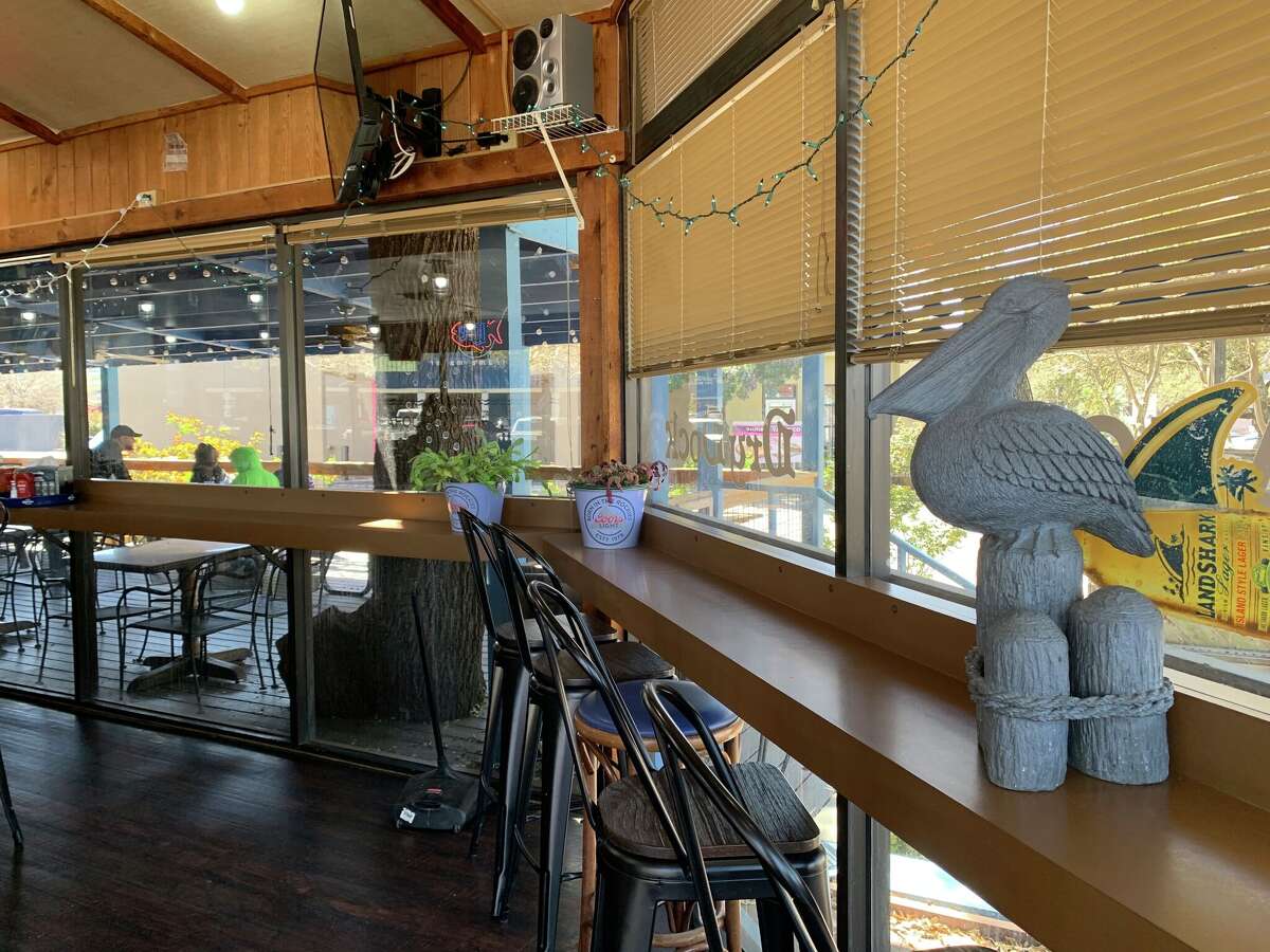 Dining in at San Antonio's Dry Dock Oyster Bar at 40 years at sea