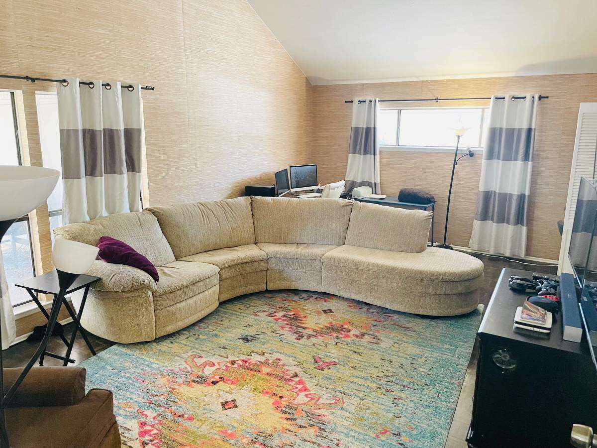 You can spend time in the extra family room area. 