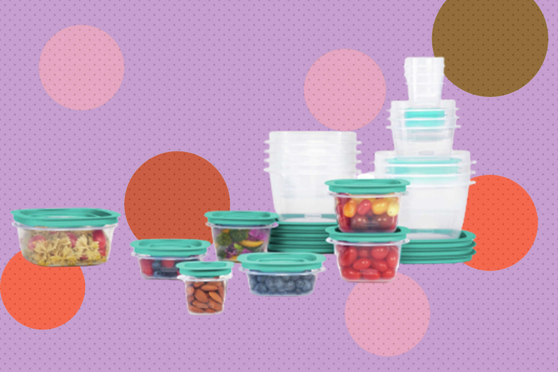 Rubbermaid Flex & Seal Food Storage Set with Easy-Find Lids (42-Piece)