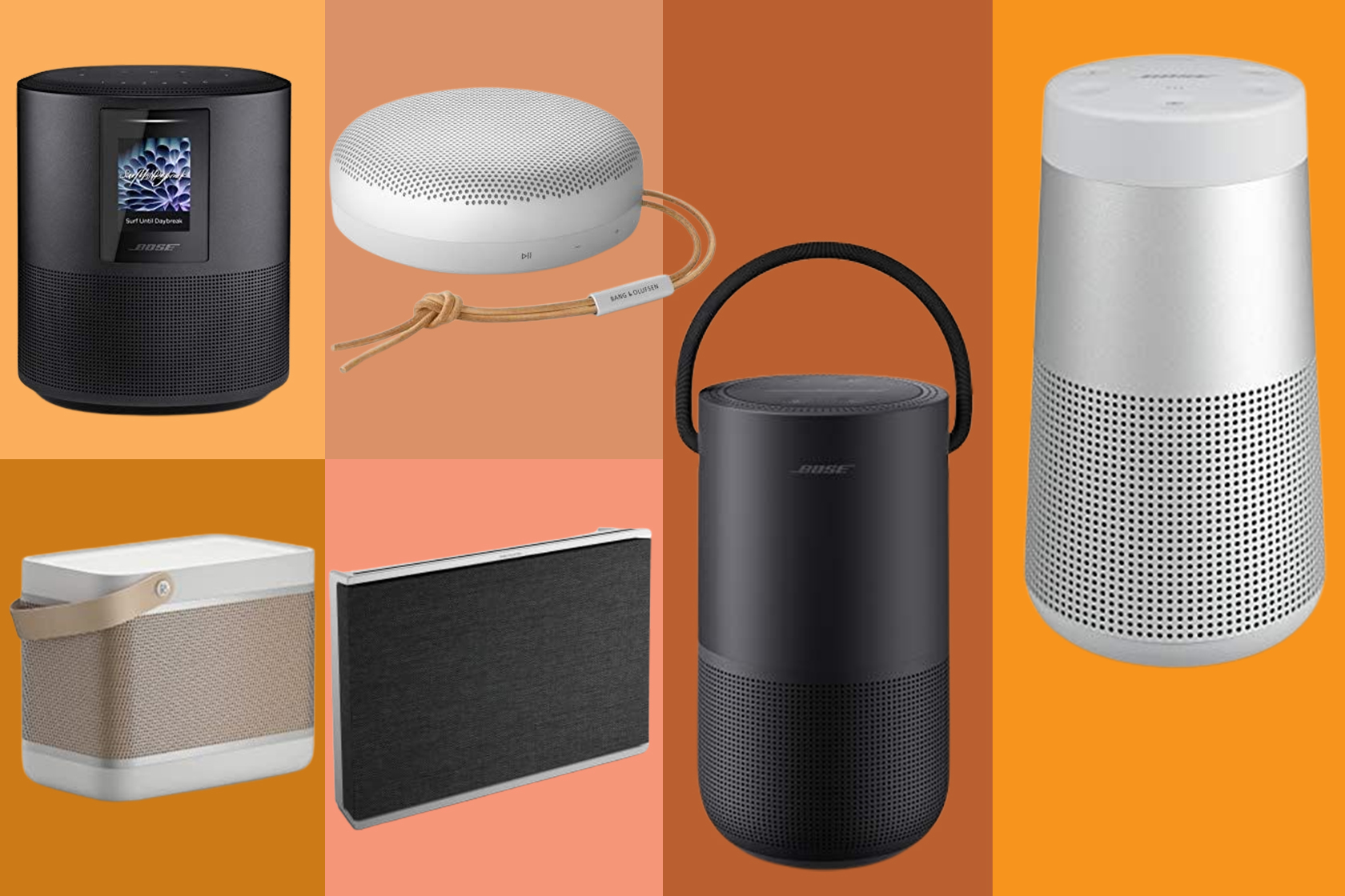 & Olufsen and Bose bluetooth speakers comparison