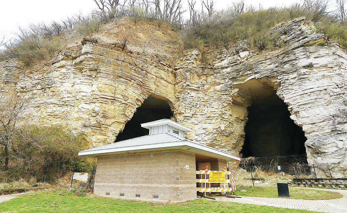 John Badman|The Telegraph Replacing the bathroom complex in Piasa Park, which has been closed for years, is high on a list of Alton Parks and Recreaction Department goals.