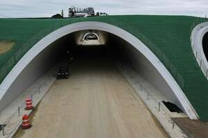 Drone video takes you through the new Memorial Park tunnels