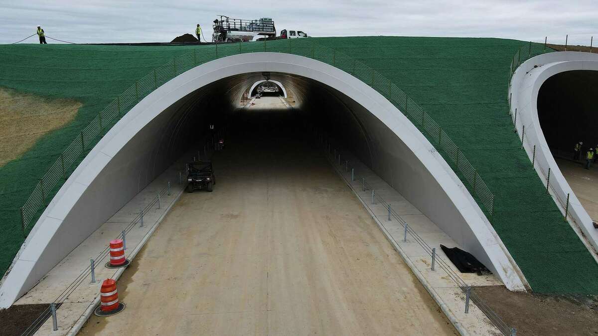 Memorial Park's land bridge will open next month with 'Biggest