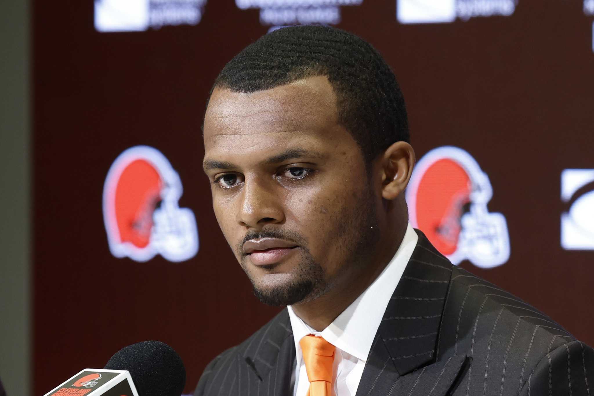 Deshaun Watson to start vs. Texans after suspension, Browns GM says –  News-Herald