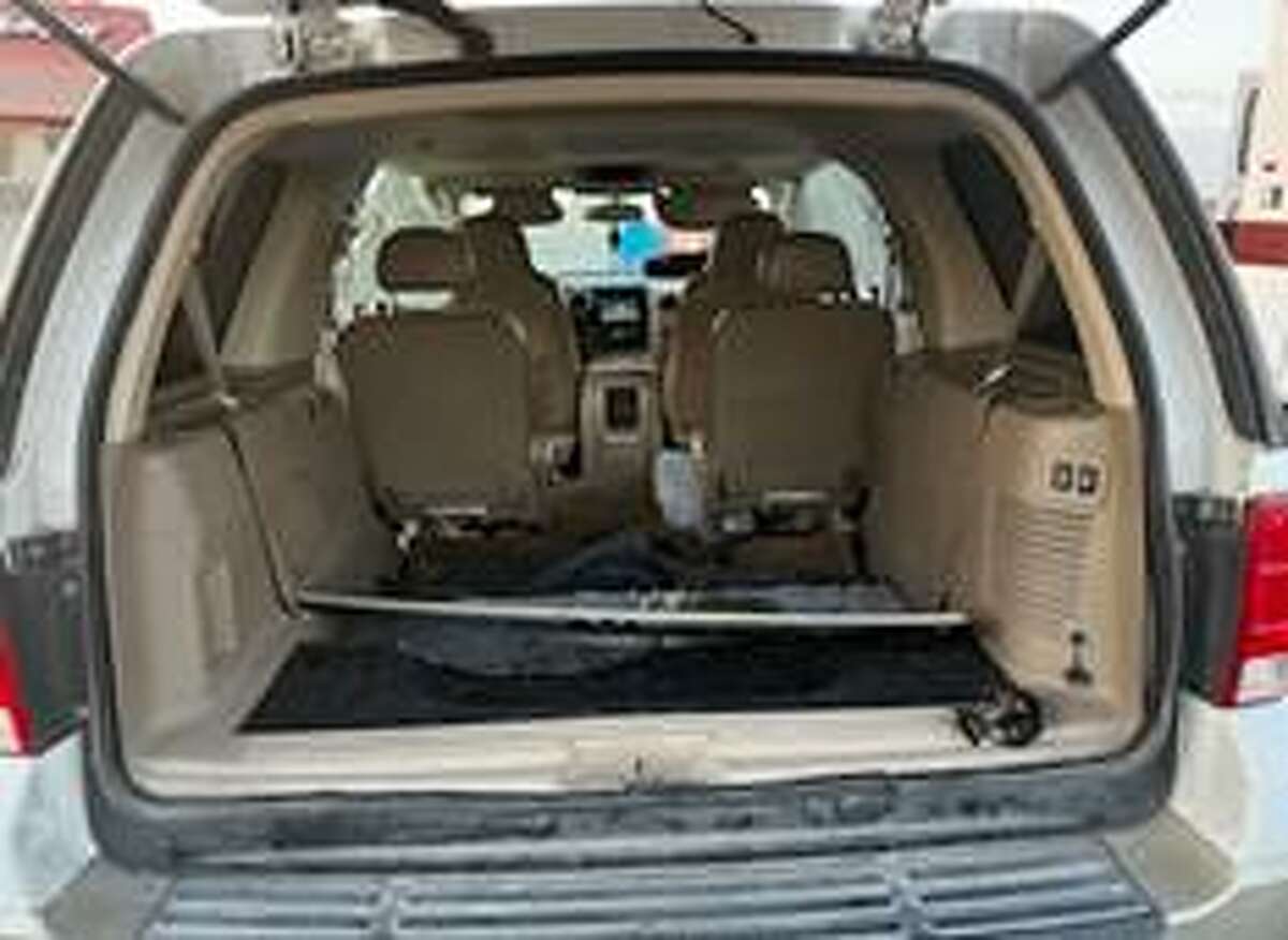 U.S. Border Patrol agents said this vehicle was transporting 16 migrants in Zapata County on March 23.