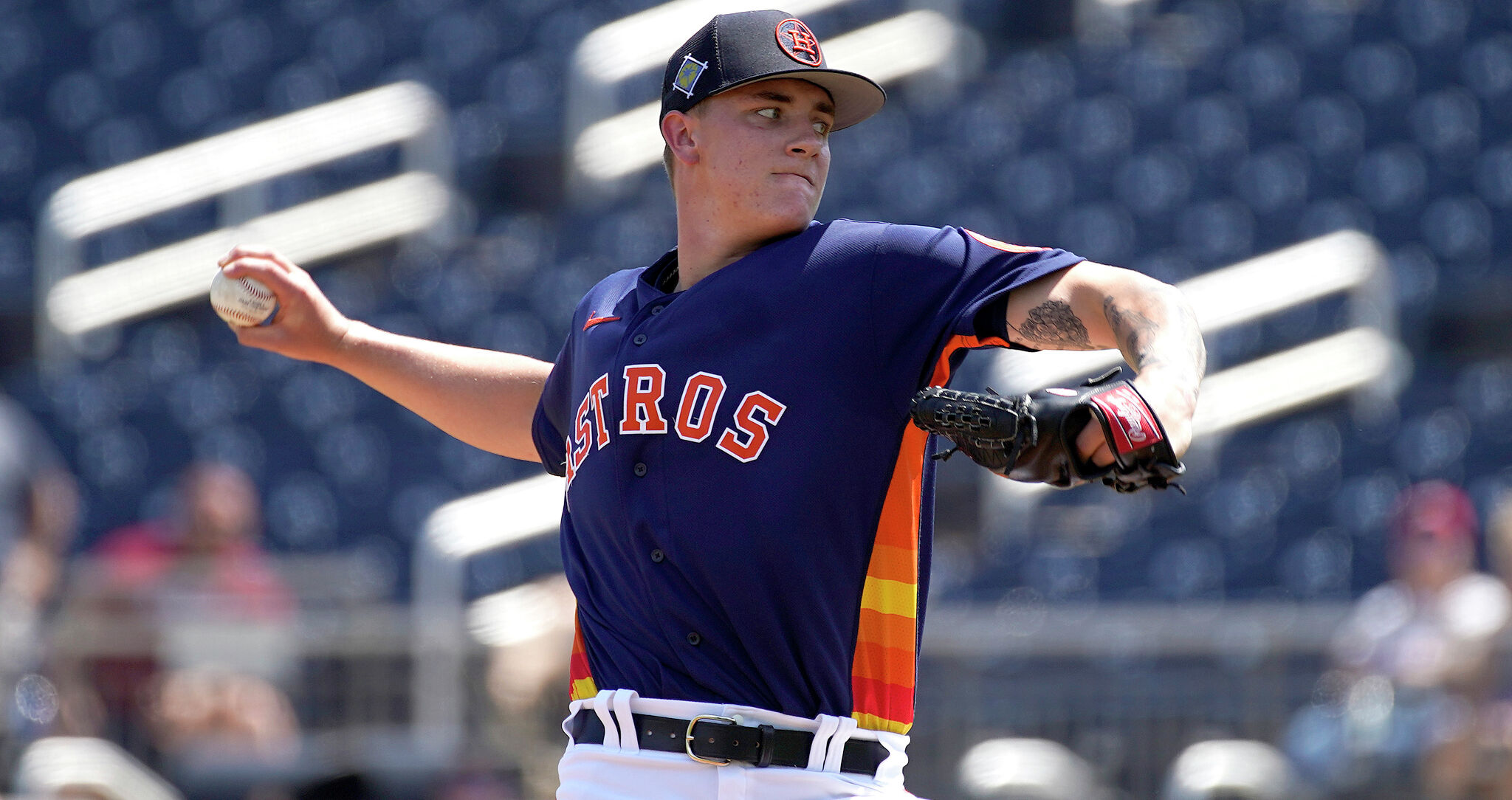 Top prospect Hunter Brown learning from Justin Verlander, his