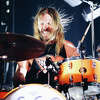 Taylor Hawkins of Foo Fighters performs onstage at the after party for the Los Angeles premiere of "Studio 666" at the Fonda Theatre on February 16, 2022 in Hollywood, California.
