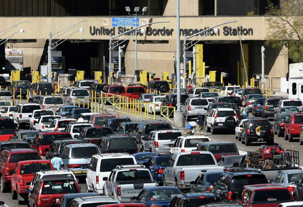 Traffic at the San Ysidro Port of Entry in Tijuana, Mexico.