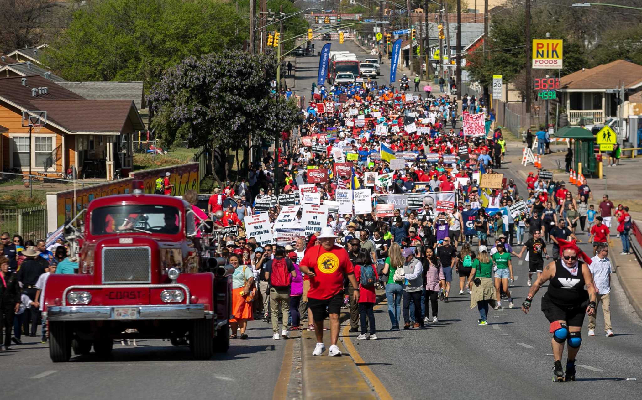 'Yes, we can' — César E. Chávez March for Justice returns to streets of San Antonio after two-year COVID hiatus - Vimarsana News