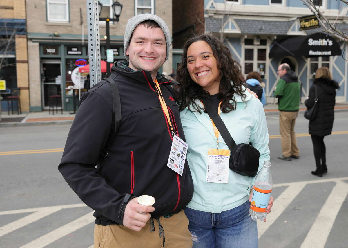 Were you Seen at the 12th timesunion.com/Table Hopping Mac-n-Cheese Bowl to benefit the Regional Food Bank of Northeastern New York on Remsen Street in Cohoes on March 26, 2022?