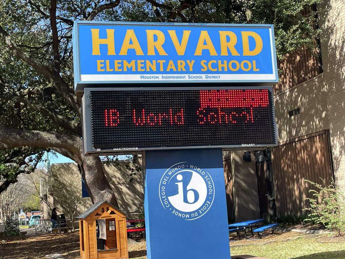 The mural is being painted to commemorate the tenth anniversary of Harvard Elementary School becoming an International Baccalaureate World School