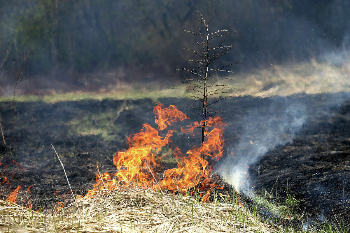 Two wildfires hit Kerr County over the weekend.