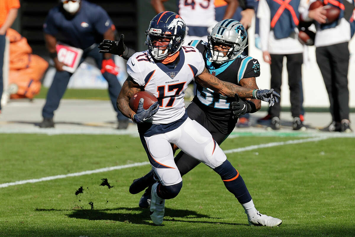 Former Broncos receiver DaeSean Hamilton is the latest offseason addition for the Texans.