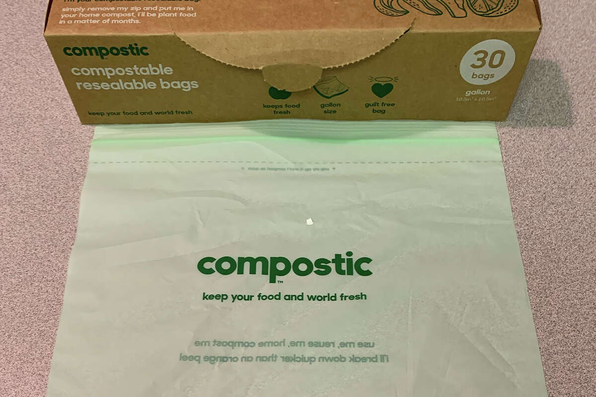 Compostic Home Compostable Resealable Gallon Bags
