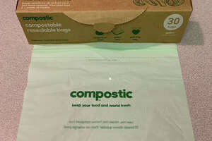 Compostic Gallon Bags are resealable and environmentally friendly