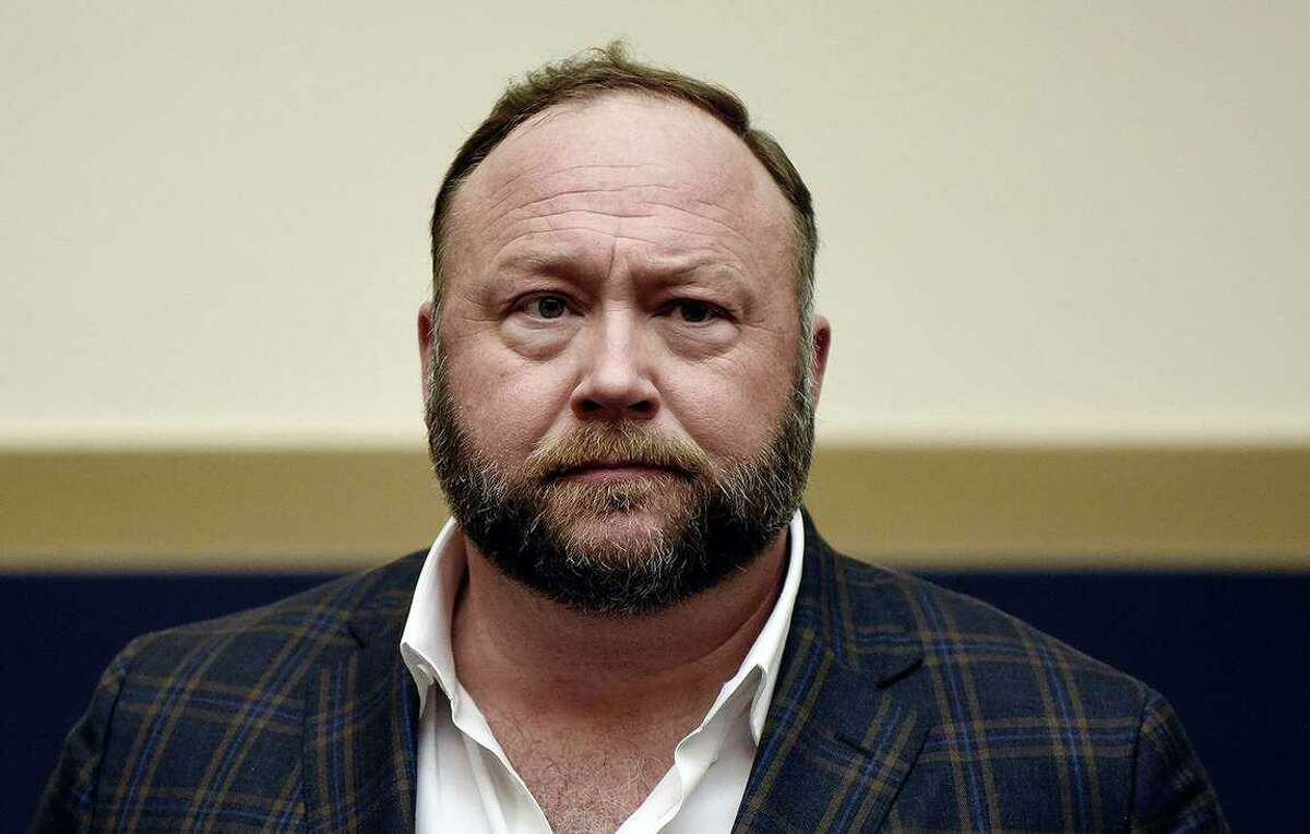 Infowars founder Alex Jones in a file photo before the House Judiciary committee on Capitol Hill on Dec. 11, 2018, in Washington, D.C.