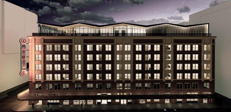Aztec Theatre wants to turn vacant office space into boutique hotel and add rooftop restaurant, bar - Vimarsana News