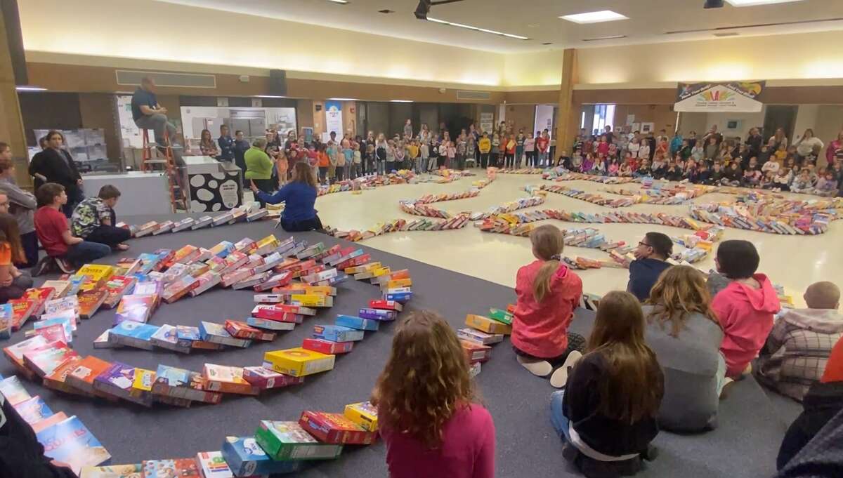 Throughout March, Coleman Elementary has been collecting boxes of cereal for donation to the local food pantry, which received 1,006 cereal boxes on Friday, March 25, 2022. 