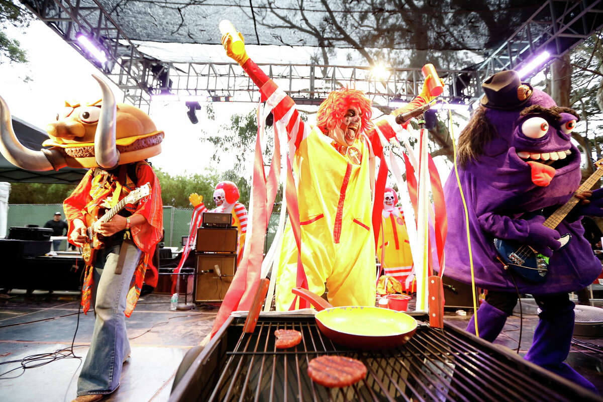 Mac Sabbath performs at the GastroMagic Stage during day 3 of the 2015 Outside Lands Music And Arts Festival at Golden Gate Park on August 9, 2015 in San Francisco, California.