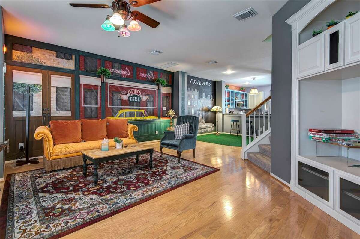 This home with a theme from the hit TV show "Friends," is listed for $330,000 in Houston. 