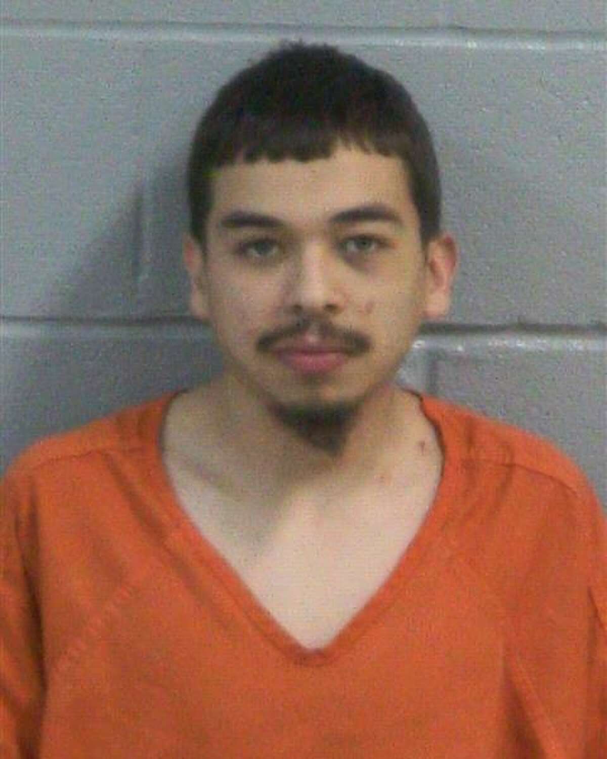 Javier Saenz, 20, was arrested Friday, March 25, 2021 for spitting at a Midland police officer’s face.