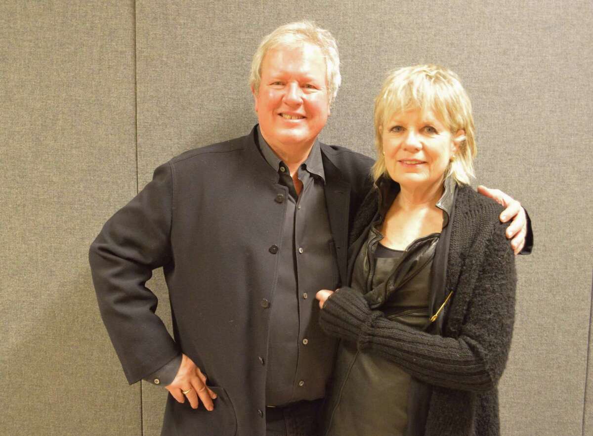 FILE PHOTO: Rock legends and married couple Chris Frantz and Tina Weymouth, formerly of the Talking Heads, backstage before their performance at the Magic Moments Live benefit concert for the Kennedy Center Autism Project at the Quick Center for the Arts, Saturday, Mar. 18, 2017, in Fairfield, Conn.